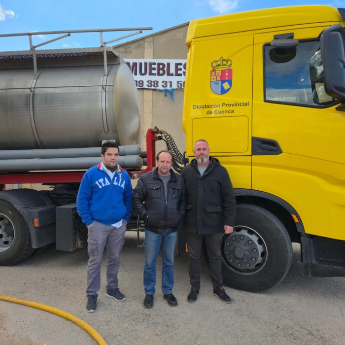 La Diputación incorpora una nueva cisterna para mejorar la respuesta ante problemas de abastecimiento