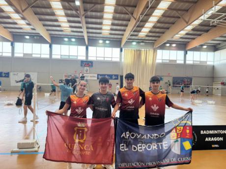 El Bádminton Albatros firma una brillante actuación nacional en Alfajarín