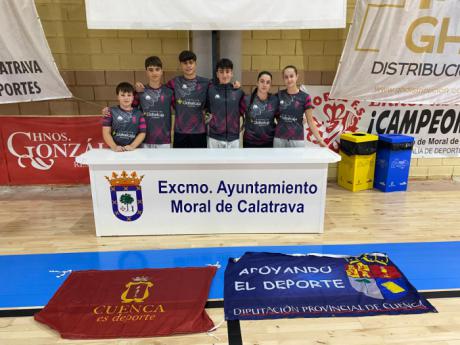 El Club Bádminton Albatros logra ocho pódiums en el Campeonato Regional disputado en Moral de Calatrava