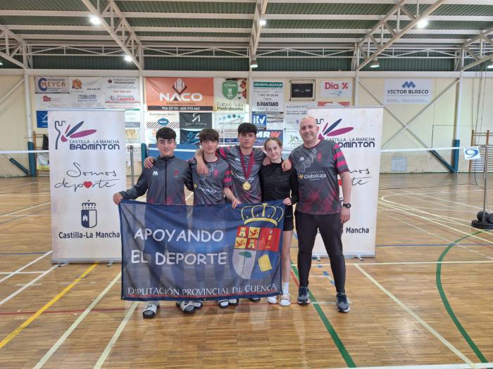 El Bádminton Albatros deja huella en Piedrabuena con una gran actuación de sus Sub17