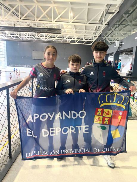 Tres podios para el Club Bádminton Albatros Cuenca en el Torneo TTR de Toledo