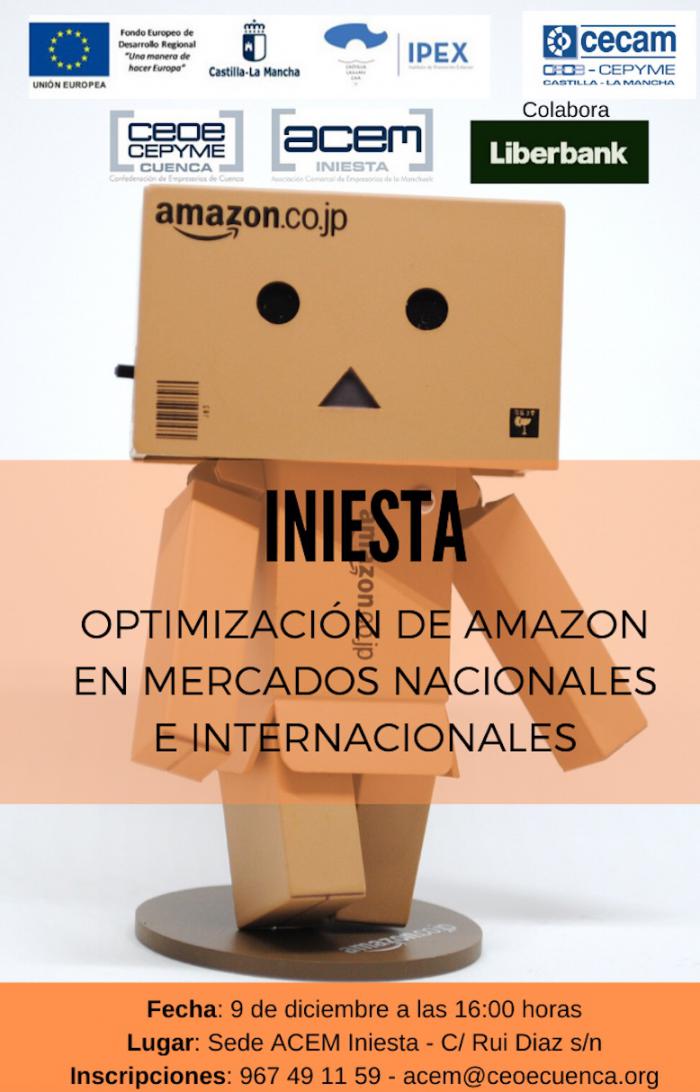 ACEM celebra el próximo lunes una jornada sobre Amazon y mercados internacionales en Iniesta