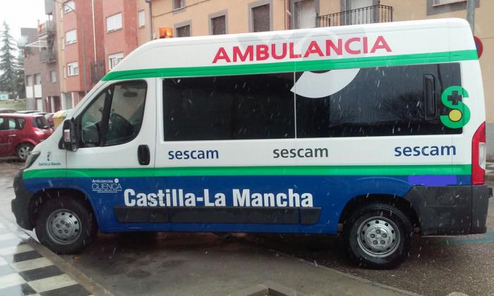 Ambulancia TSNU UTE Cuenca.