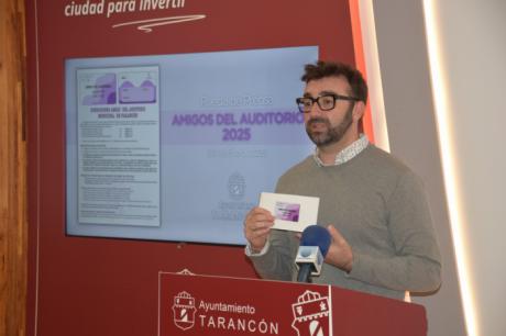 El Ayuntamiento de Tarancón lanza el carné ‘Amigo del Auditorio’ 2025