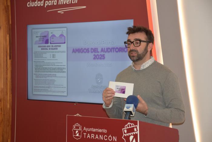 El Ayuntamiento de Tarancón lanza el carné ‘Amigo del Auditorio’ 2025