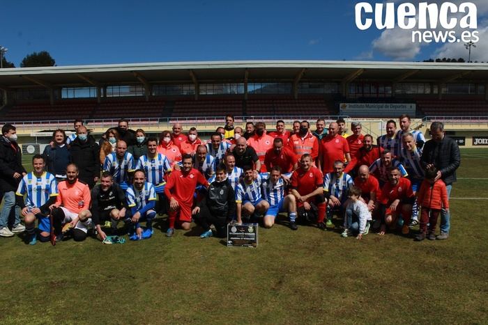 Veteranos del Conquense y del Arandina CF se unen por Ucrania