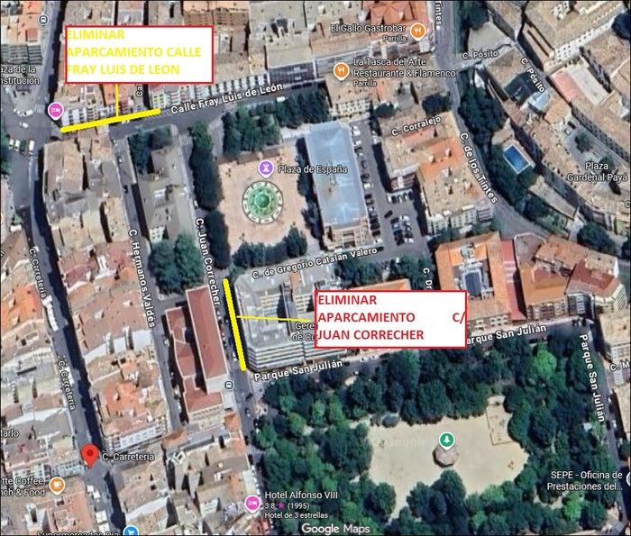 Aguas de Cuenca realiza labores de mantenimiento en los colectores municipales de Juan Correcher y Fray Luis de León