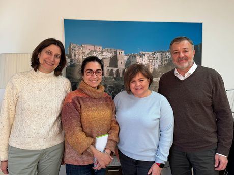 El alcalde de Cuenca recibe a la nueva directiva de la Asociación de la Prensa