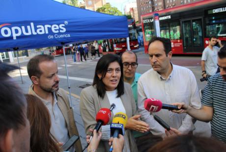 Jiménez exige la dimisión de Darío Dolz o el cese del concejal de Movilidad tras el “desastre” en las líneas de autobuses de Cuenca