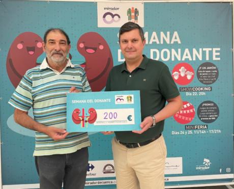 El Mirador entrega a ALCER el cheque solidario de la semana del donante