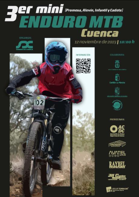 El III Mini Enduro MTB mostrará en Cuenca esta divertida y espectacular modalidad del ciclismo