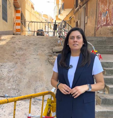 El PP de Cuenca exige explicaciones por la paralización de las obras de las escaleras de María Luisa Vallejo