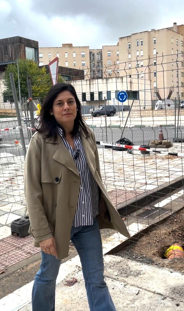 El PP denuncia la “falta de planificación” del Ayuntamiento tras volver a levantar la rotonda de Hermanos Becerril