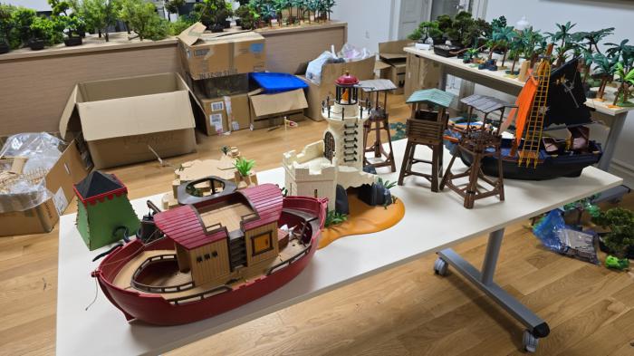 La Sala Iberia acogerá este año el Belén de Playmobil de José Andrés Sevilla