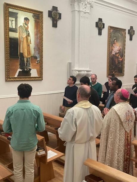 El Seminario San Julián incorpora un cuadro de San Juan de Ávila obra del pintor conquense David Santos