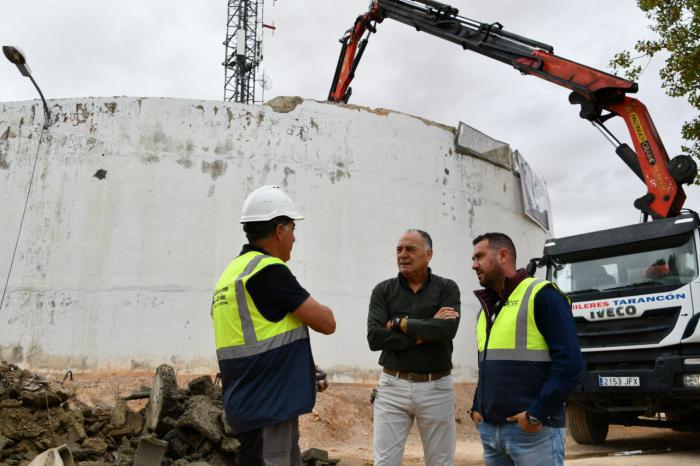 La Mancomunidad de Aguas El Girasol renueva los depósitos de ‘El Altillo’