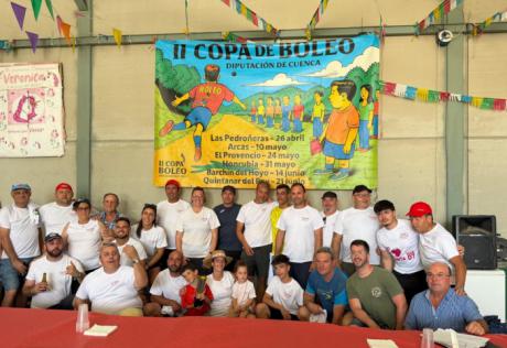 Quintanar del Rey corona a los campeones de la II Copa de Boleo Diputación de Cuenca