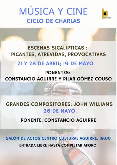 La Biblioteca Municipal de Aguirre presenta un nuevo ciclo de charlas sobre música y cine