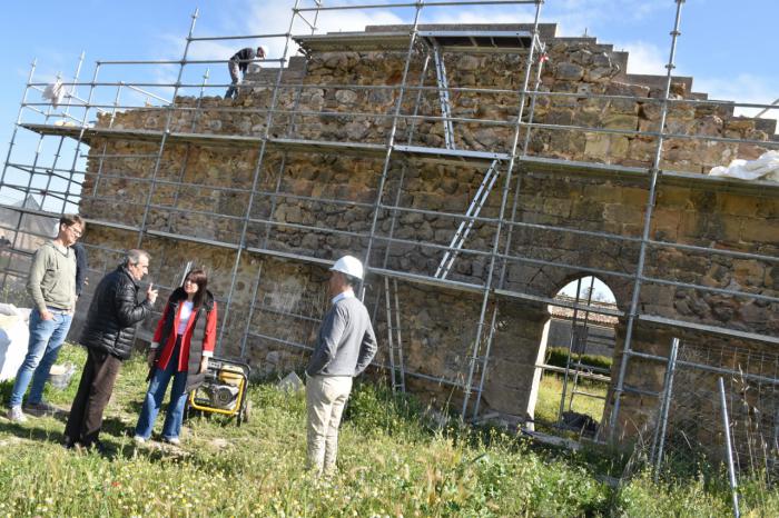 Comienzan las obras de restauración de la muralla de Buendía valoradas en 200.000 euros