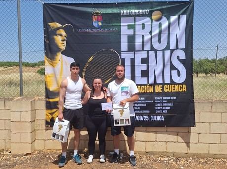 Samuel Carrasco y Diego López se imponen en la prueba inaugural del XVII Circuito de Frontenis Diputación de Cuenca en Casas de Haro