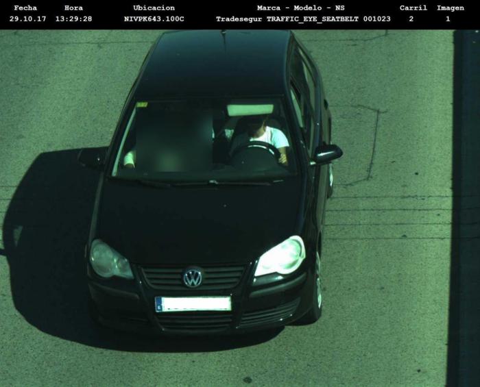 Desde hoy comienzan a denunciar 50 cámaras que vigilan el uso del cinturón de seguridad