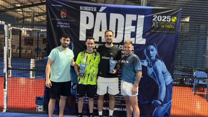 Ayanz y Pérez conquistan el Villa de Quintanar y brillan en el Circuito Provincial de Pádel