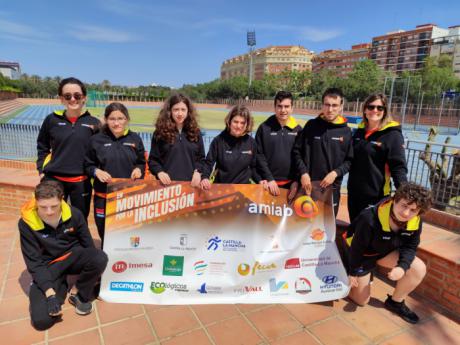 El Club Deportivo Amiab participa por primera vez en el Campeonato Nacional de Atletismo de FEDDI y logra 5 medallas