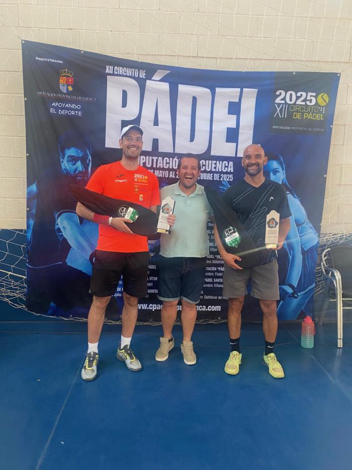 Gran nivel y emoción en el Torneo de Pádel Villar de Olalla