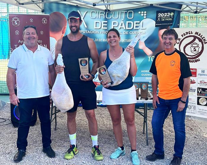 Gabriel Novalbos y David Meléndez se hacen con la victoria en el II Torneo de Pádel Noble Ciudad de Tarancón