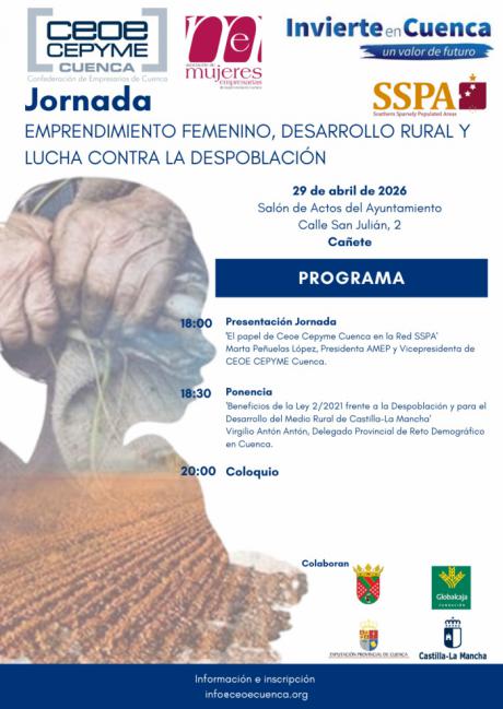 Cañete acoge una jornada sobre emprendimiento femenino y lucha contra la despoblación