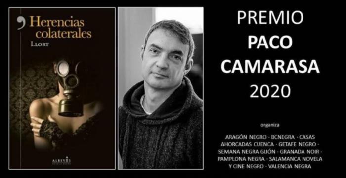 Herencias colaterales, de Lluís Llort, gana la I edición del Premio ‘Paco Camarasa’ de novela negra