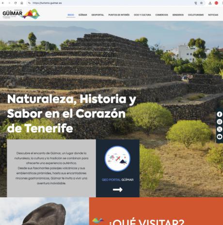 La empresa conquense Alquimia crea la nueva web turística del municipio tinerfeño de Güímar