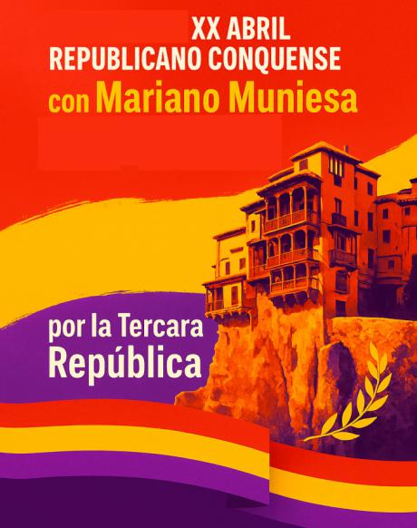 Arranca el XX Abril Republicano conquense con Mariano Muniesa y un mes de memoria, cultura y reivindicación por la Tercera República