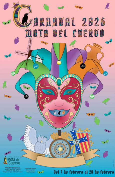 El Carnaval 2026 de Mota del Cuervo se celebrará del 7 al 28 de febrero con importantes novedades