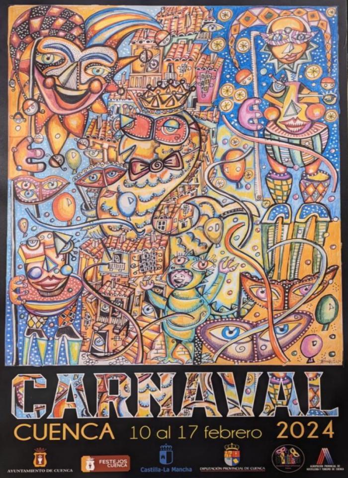 El Carnaval llega a Cuenca con la chirigota 'Pa colgantes mis...' y la fiesta de los años 20