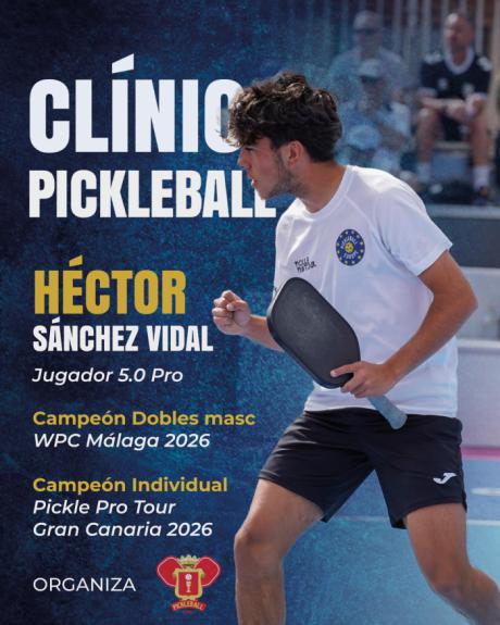 Cuenca acogerá su primer clínic de pickleball con el número 1 del Pickle Pro Tour