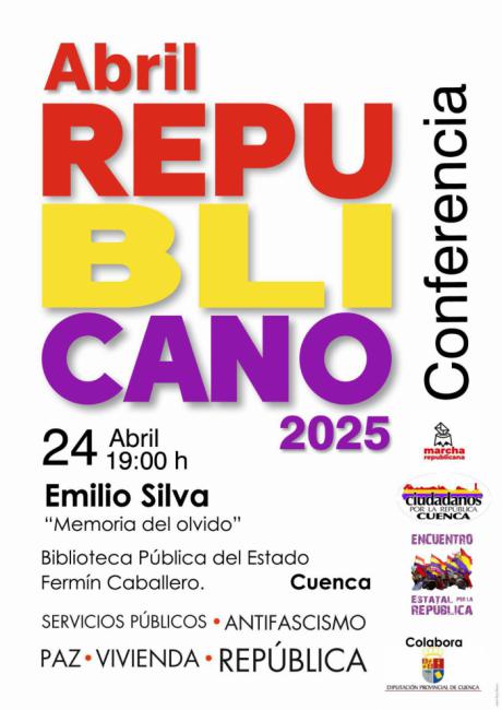 Emilio Silva ofrecerá la conferencia “La memoria del olvido” en la Biblioteca Pública “Fermín Caballero”