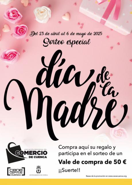 El comercio conquense celebra el Día de la Madre con premios de 50 euros
