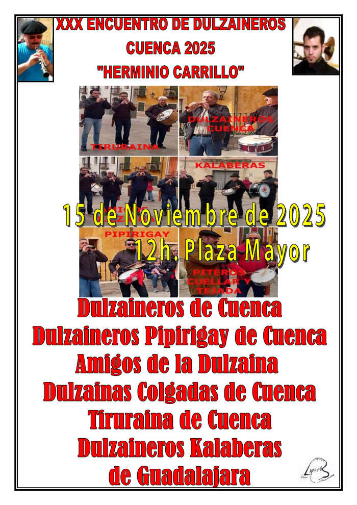 Cuenca celebra el XXX Encuentro de Dulzaineros