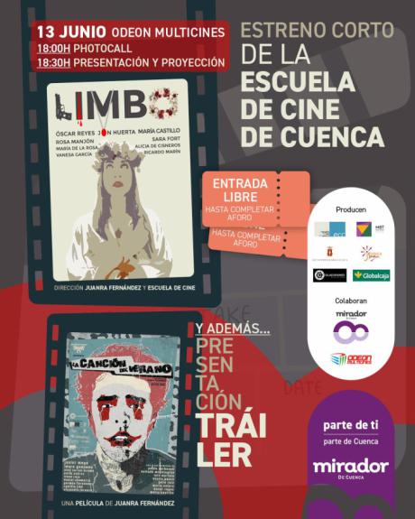 La Escuela Municipal de Cine presenta el cortometraje ‘Limbo’ este viernes en los Cines Odeón