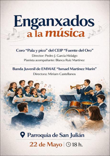 Música y juventud se unen en el concierto “Enganchados a la música”