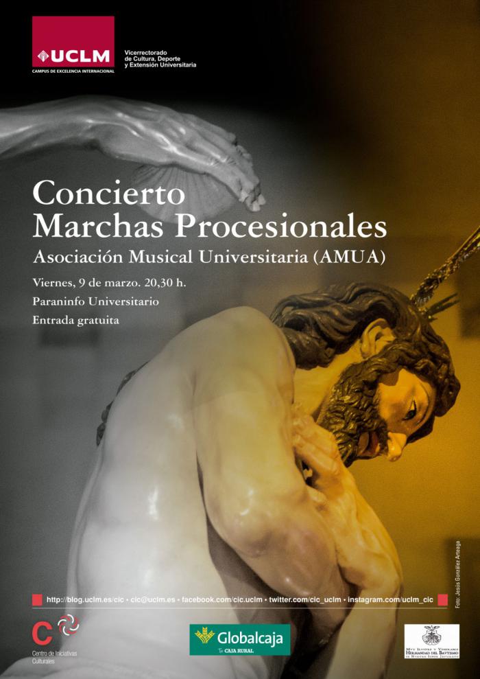 Concierto de Marchas Procesionales y la exposición Objetivo Nazareno, agenda de la UCLM para la Semana Santa 2018