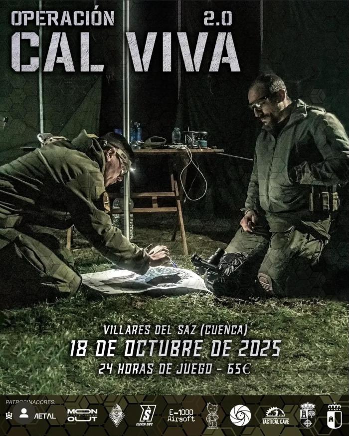 Villares del Saz se convierte en escenario internacional de la recreación militar con “Milsim Op. Cal Viva”