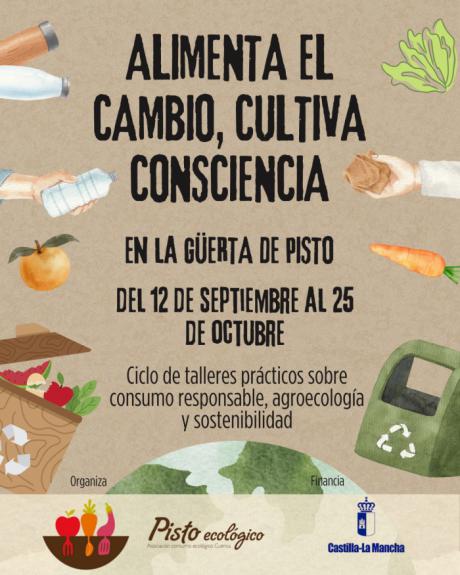 Pisto Ecológico organiza en Cuenca un ciclo de talleres gratuitos sobre consumo responsable, huertos urbanos y compostaje