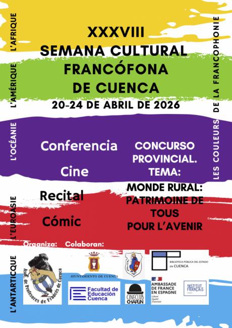 Hoy arranca en Cuenca una nueva edición de la Semana Cultural Francófona