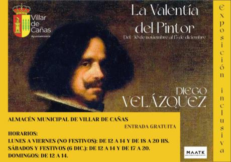 Villar de Cañas acoge la exposición inclusiva Velázquez: La valentía del pintor del 30 de noviembre al 15 de diciembre