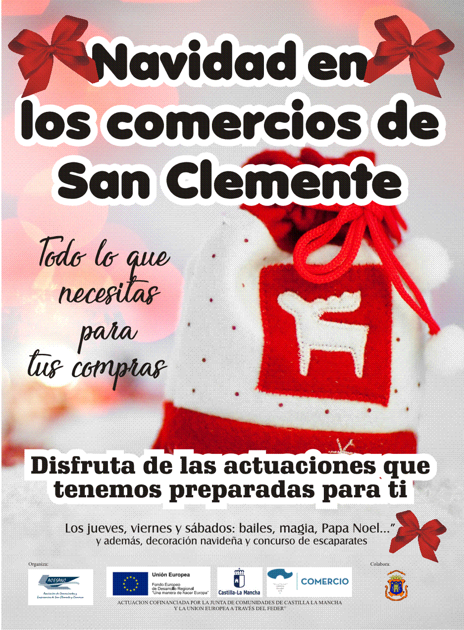 Los comercios de San Clemente promueven actuaciones para dinamizar el sector por navidad