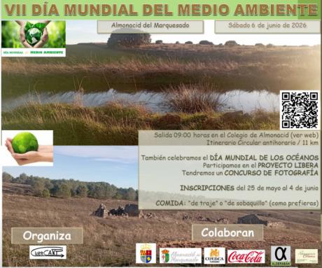 Almonacid del Marquesado acogerá una marcha ambiental para celebrar el Día Mundial del Medio Ambiente