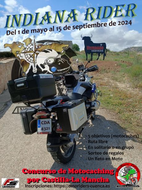 Abiertas las inscripciones para el concurso de Motocaching Indiana Rider 2024