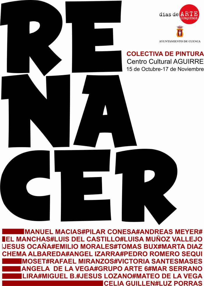 La exposición “RENACER” llega al Centro Cultural Aguirre